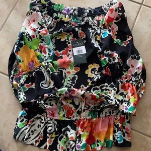 Never wore the blouse .